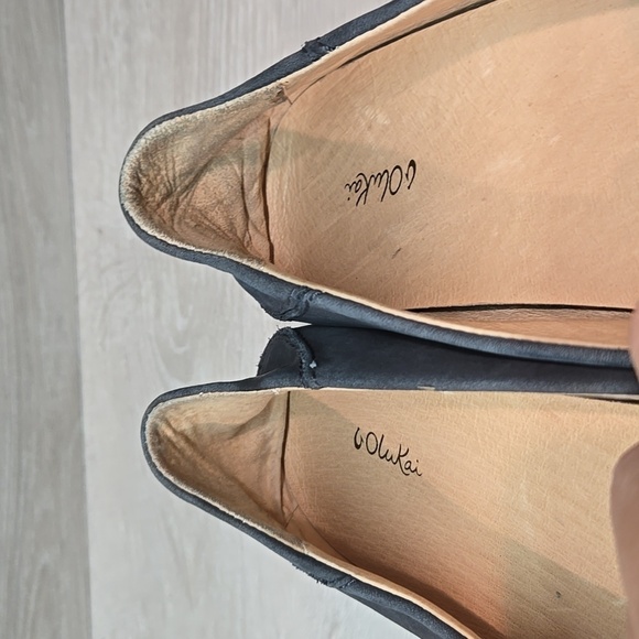 Olukai Women Okika Leather Loafer Slip on shoes sz 10 - Picture 5 of 13